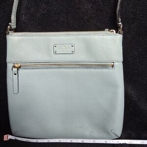Kate Spade Leather Crossbody, Kate Spade Grove Street Rima Blue Lake Edge 